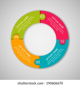 Infographic business template vector illustration