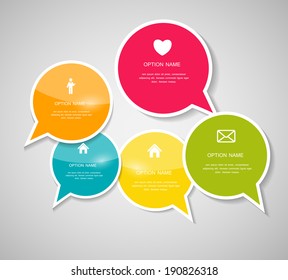 Infographic business template vector illustration