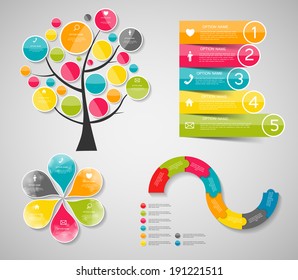 Infographic business template vector illustration