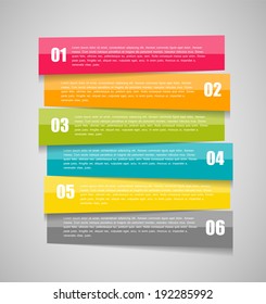 Infographic business template vector illustration