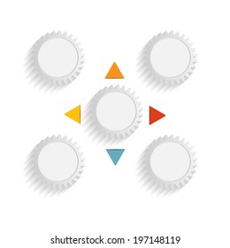 Infographic business template vector illustration