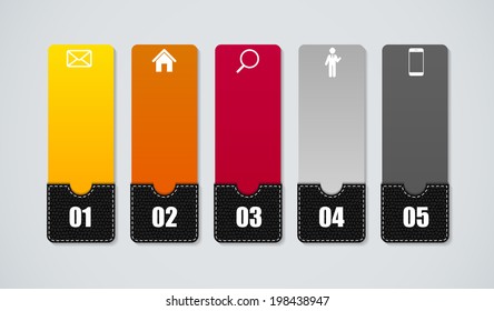 Infographic business template vector illustration