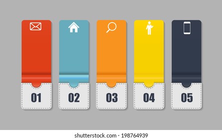 Infographic business template vector illustration