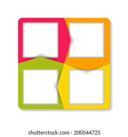 Infographic business template vector illustration