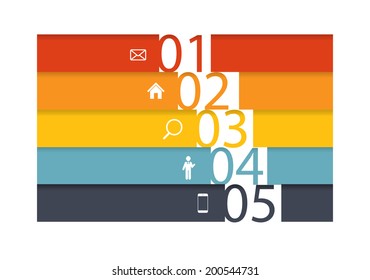 Infographic business template vector illustration