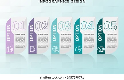 Infographic business timeline step design template. Can be used for workflow layout, circular, success, diagram, infographic banner, teamwork, design, infographic elements, information infographics.