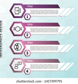 Infographic business timeline vector design template. Can be used for workflow layout, circular, success, diagram, infographic banner, teamwork, design, infographic elements, information infographics.