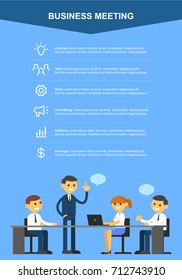 infographic business, vector