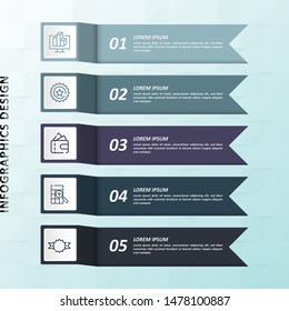 Infographic business vector design template. Can be used for workflow layout, circular, success, diagram, infographic banner, teamwork, design, infographic elements, information infographics.