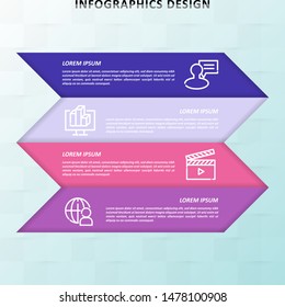 Infographic business vector design template. Can be used for workflow layout, circular, success, diagram, infographic banner, teamwork, design, infographic elements, information infographics.