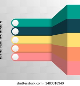 Infographic business vector design template. Can be used for workflow layout, circular, success, diagram, infographic banner, teamwork, design, infographic elements, information infographics.