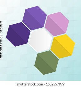 Infographic business vector design template. 