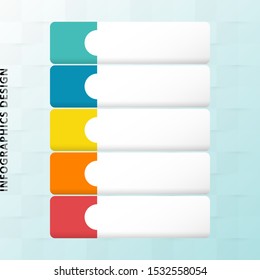Infographic business vector design template.  