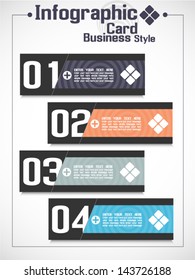INFOGRAPHIC BUSINNES CARD STYLE 2