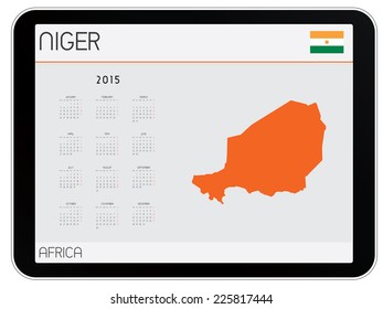 An Infographic Calendar for the Country of Niger