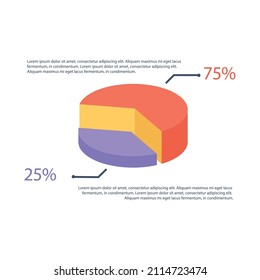 Сolorful infographic can be used for workflow layout, diagram, number options, web design. Infographic business concept with options, parts, steps or processes. Vector Eps 10 