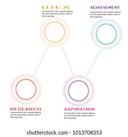infographic chart data illustration template vector