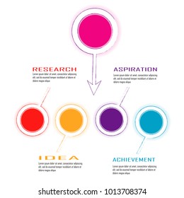 infographic chart data illustration template vector
