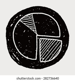 infographic chart doodle drawing