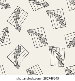 infographic chart doodle drawing