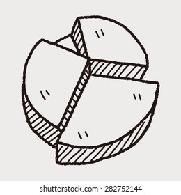 infographic chart doodle drawing