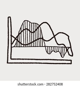 infographic chart doodle drawing