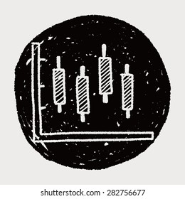 infographic chart doodle drawing