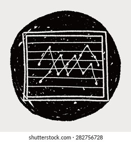 infographic chart doodle drawing