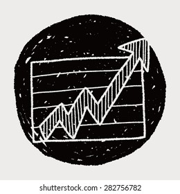 infographic chart doodle drawing
