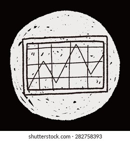 infographic chart doodle drawing