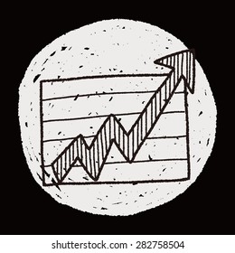 infographic chart doodle drawing
