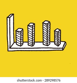 infographic chart doodle drawing