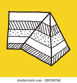 infographic chart doodle drawing