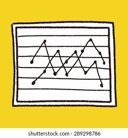infographic chart doodle drawing
