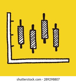 infographic chart doodle drawing
