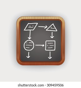 infographic chart doodle drawing
