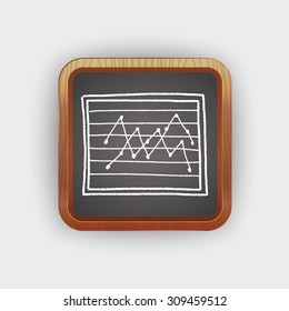 infographic chart doodle drawing