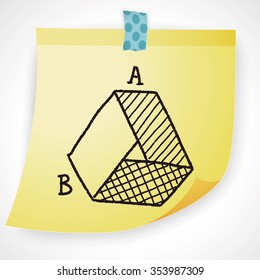 infographic chart doodle drawing