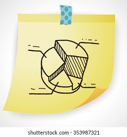 infographic chart doodle drawing