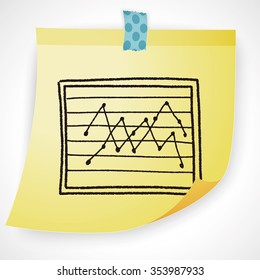 infographic chart doodle drawing