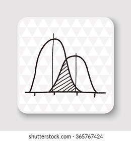 infographic chart doodle drawing