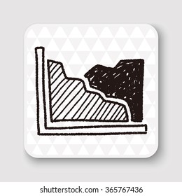 infographic chart doodle drawing