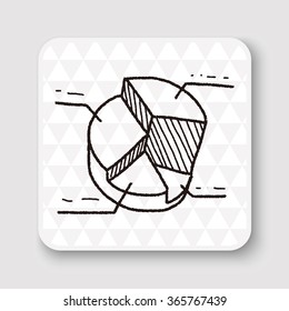 infographic chart doodle drawing