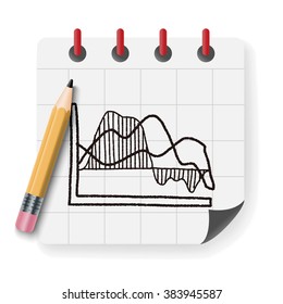 infographic chart doodle drawing