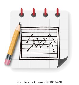 infographic chart doodle drawing