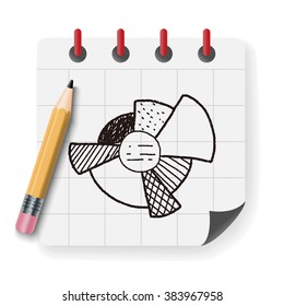 infographic chart doodle drawing