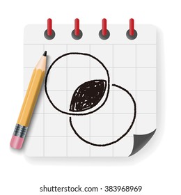 infographic chart doodle drawing