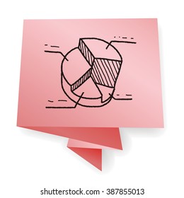 infographic chart doodle drawing