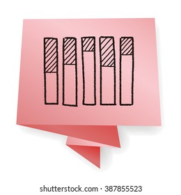 infographic chart doodle drawing