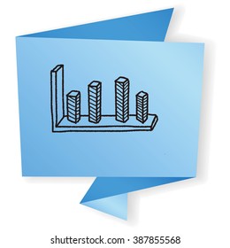 infographic chart doodle drawing